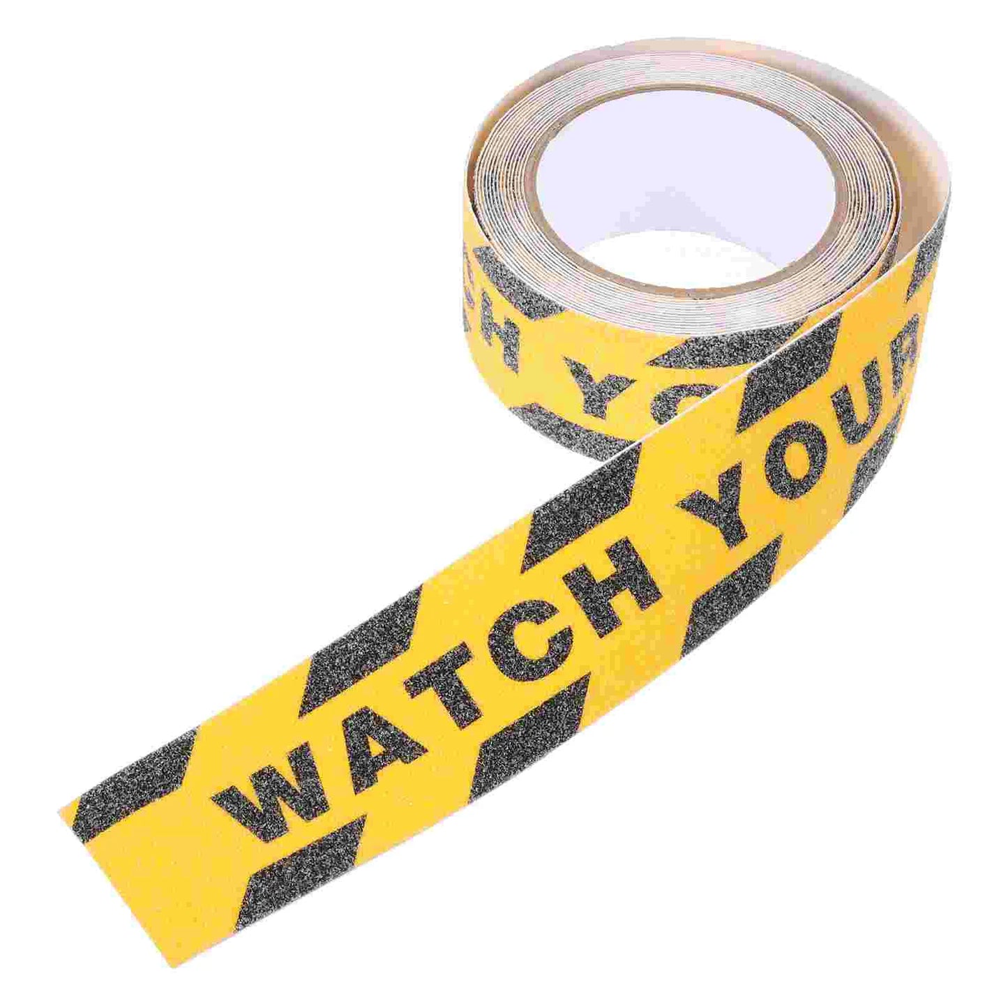 Floor Warning Tape Anti-slip Tapes Safety Marking Wet Sign Construction Watch Your Step Sticker Decals Road